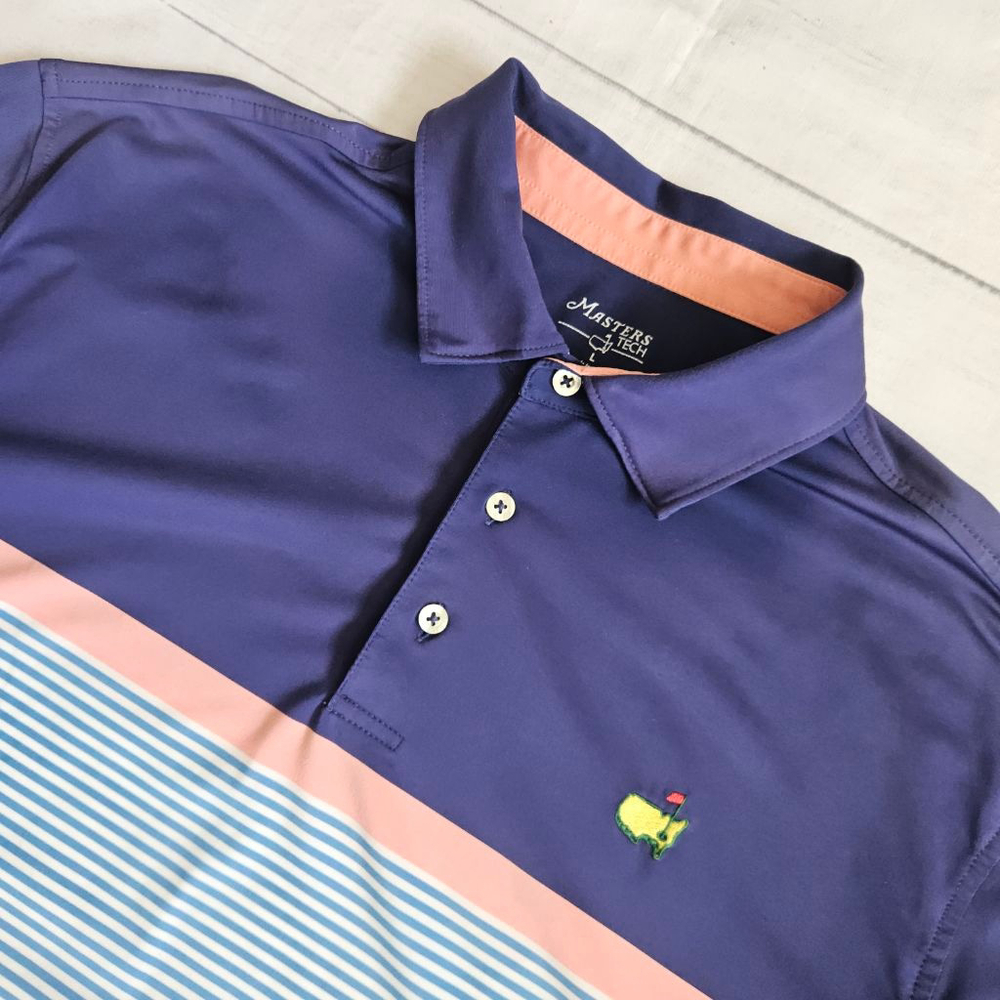 Masters Tech Blue Striped Pattern Block Golf Mast… - image 2